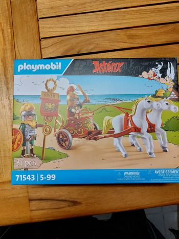 Char romain  d'asterix 