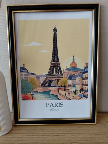Affiche ville Paris