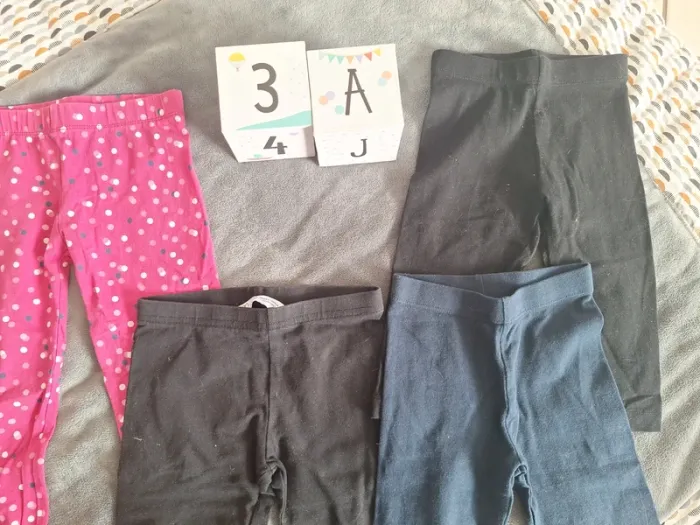 Lot de 3 leggins 3 ans