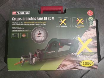 Coupe branches sans fil 20 V NEUF