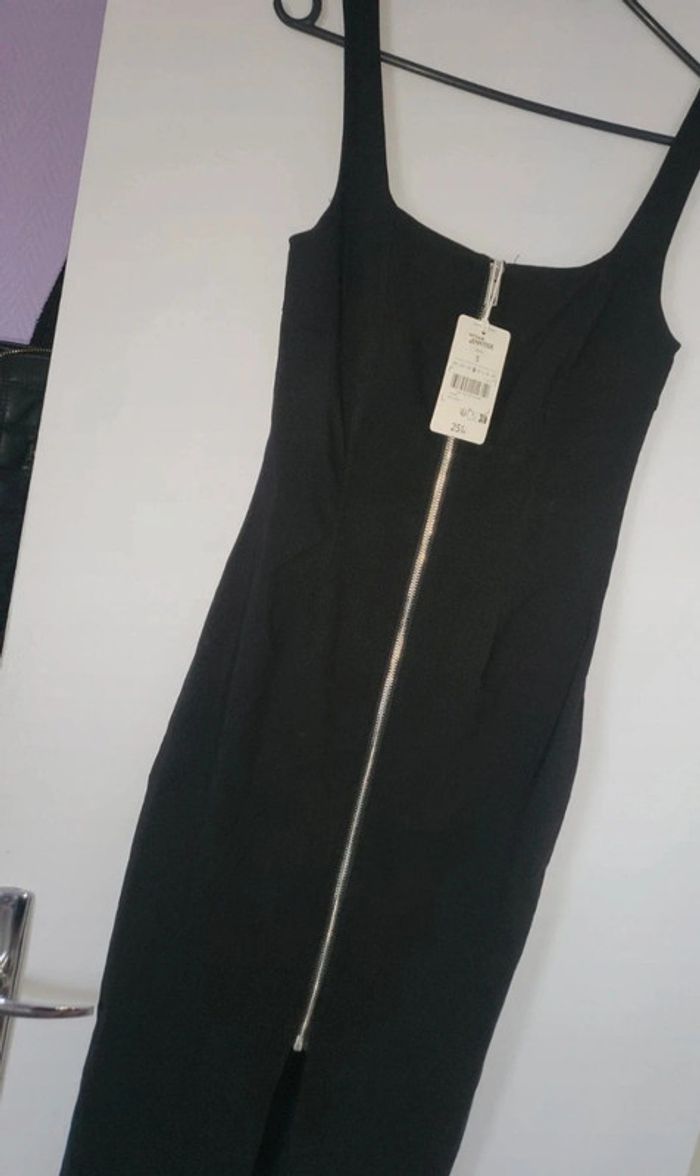 Robe longue avec fermeture