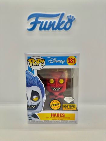 Funko Pop Disney Hades 381 Diamond Chase Hot Topic Exclusive 🇺🇸
