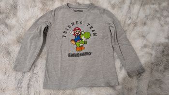 T-Shirt manches longues Super Mario taille 6 ans