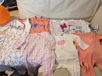 Lot de 8 pyjamas coton 3 mois