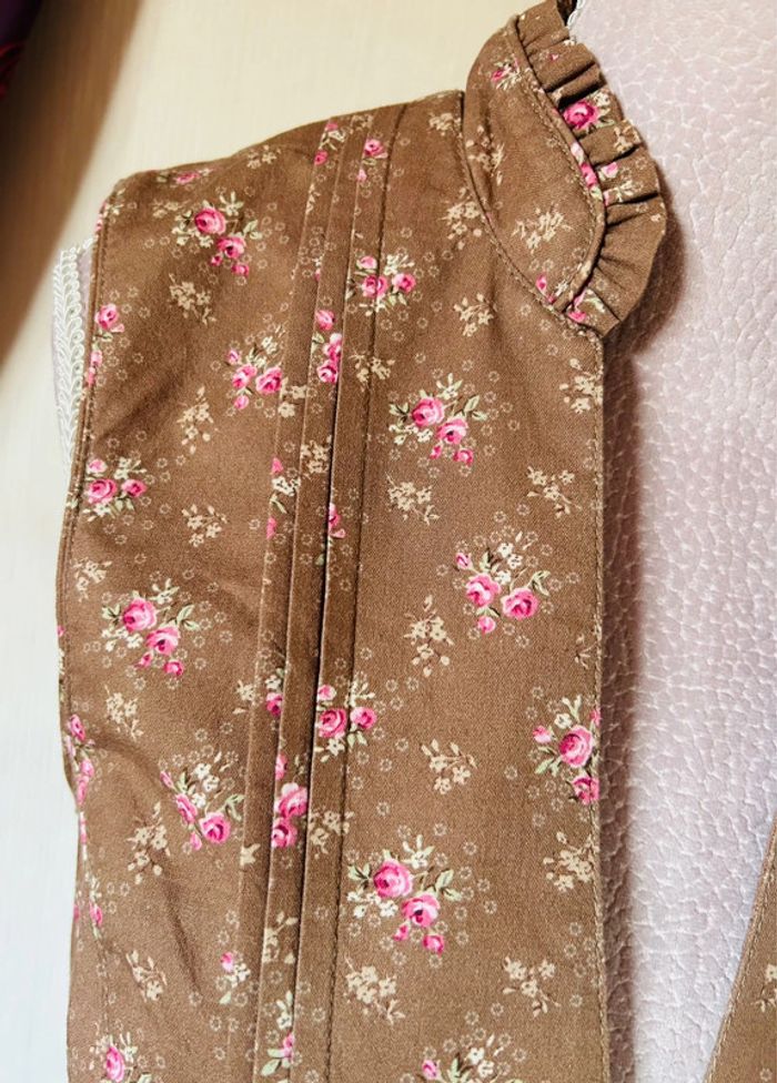 💐Magnifique robe vintage autrichienne cottagecore fairycore Distler floral dress💐 - photo numéro 17