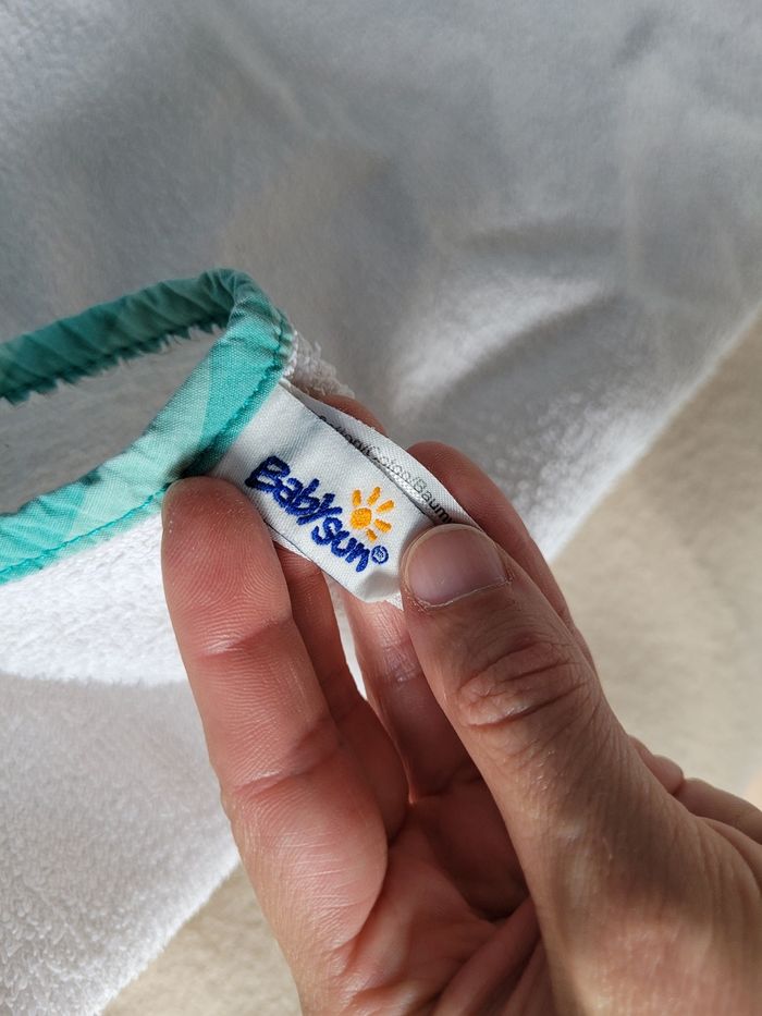 Cape de bain bébé babysun - photo numéro 3