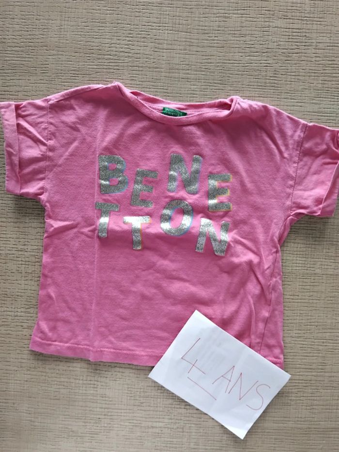 Tee shirt 4 ans