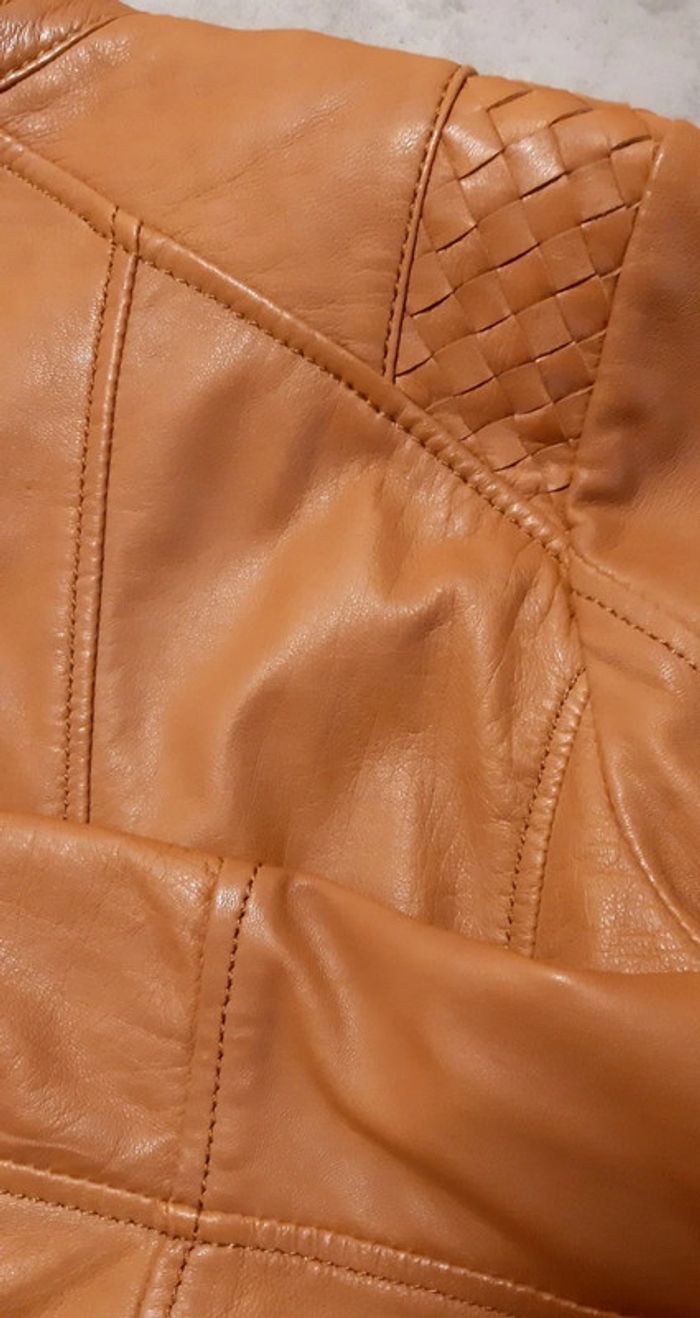 Blouson cuir féminin Promod - photo numéro 4