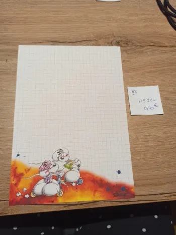 Feuille Diddl A5 220 0,70€