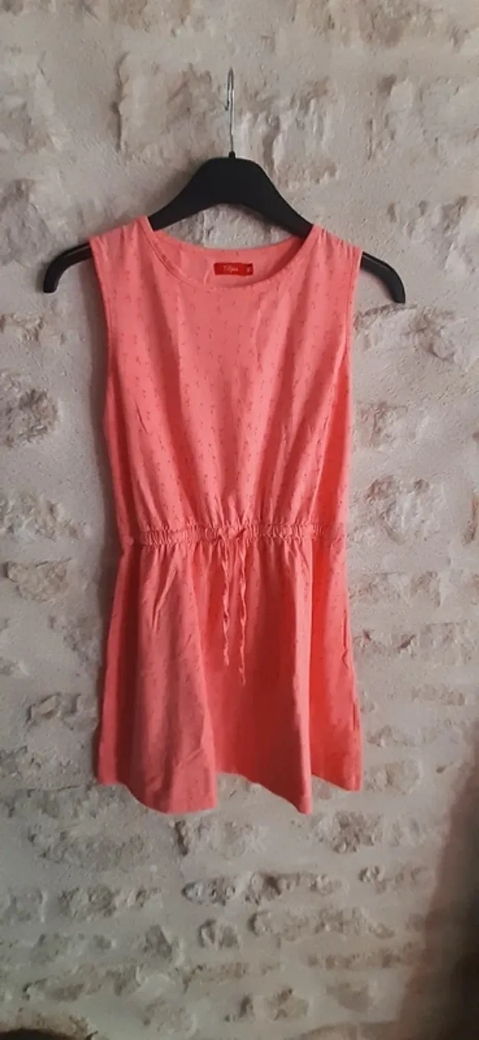 Robe rose/corail 14 ans - photo numéro 2