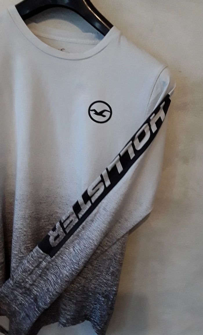 Lot de 4 tee-shirts marque Hollister manches longues + 1 polo manches courtes - photo numéro 11