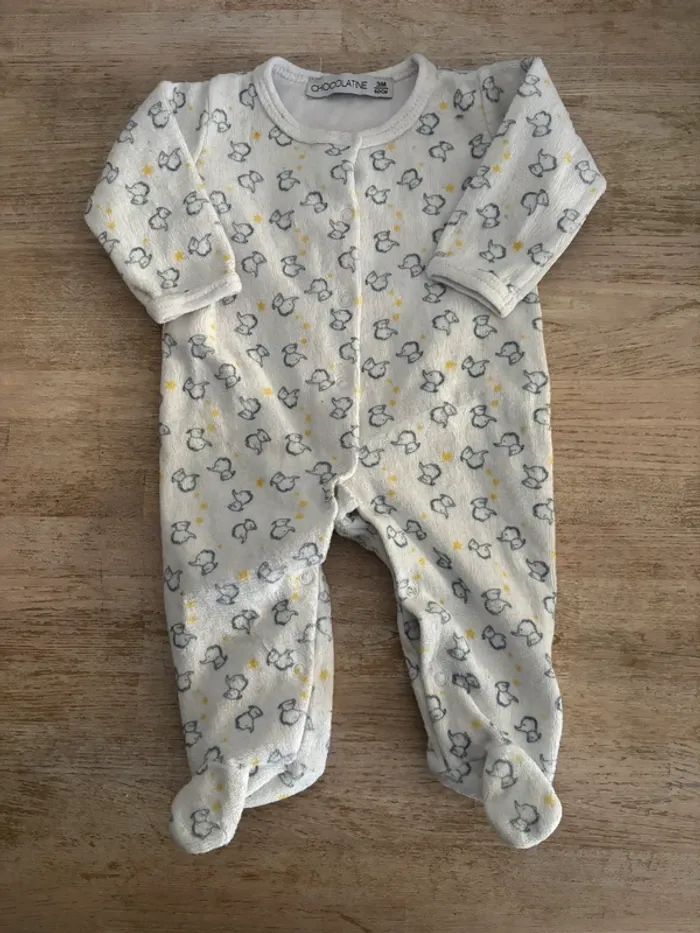 Lot de 5 pyjamas mixtes 3 mois - photo numéro 7