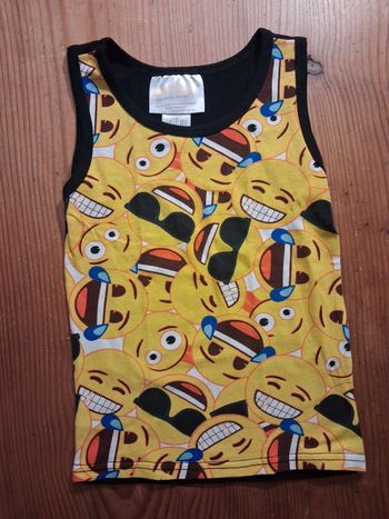 Débardeur garçon 3/4 ans - Emoji