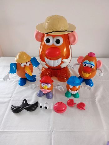 Monsieur Patate Safari, 5 personnages 40 pièces parfait état