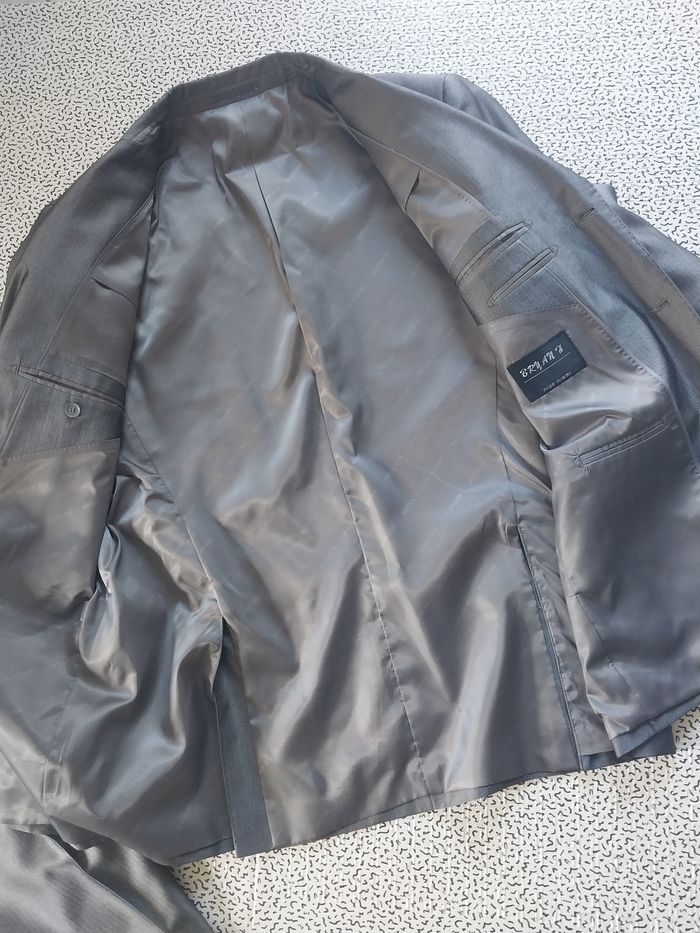 Costume homme Bryan H XL – Gris foncé – Porté 1 fois - photo numéro 6