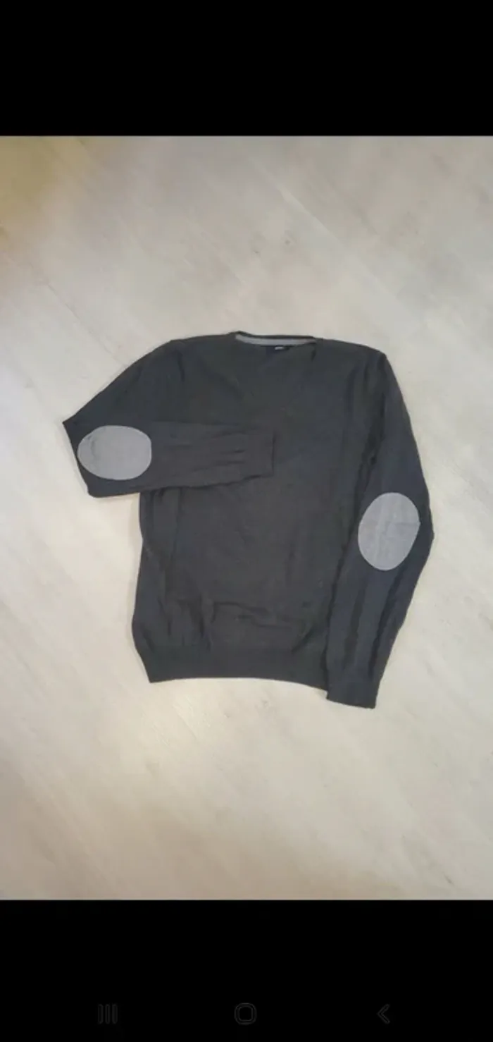 Pull gris chiné - Celio - taille M