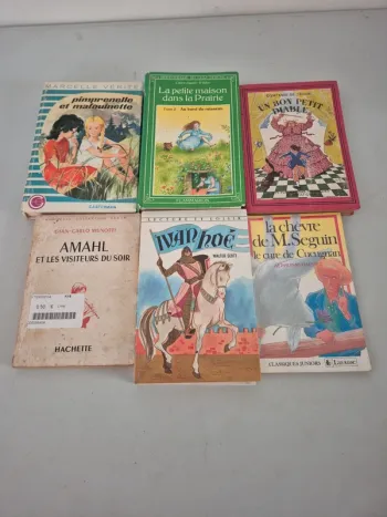 6 livres jeunesse pour 1 euro seulement