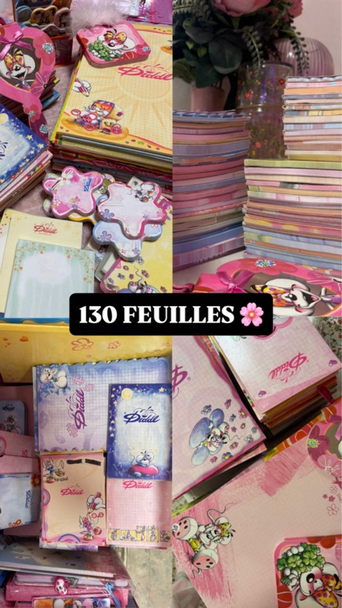 130 feuilles diddl