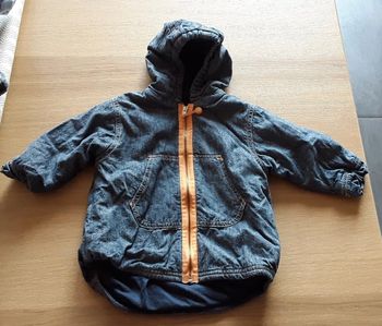 Manteau à capuche - 3 mois