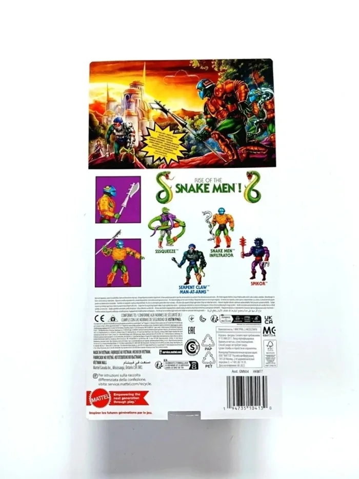 Figurine Snake Men Infiltrator Masters of the Universe Origins Mattel 14 cm - photo numéro 2