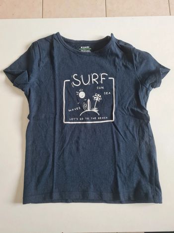 Tee shirt bleu marine