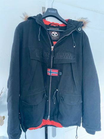 Parka noir XXL Napapijri