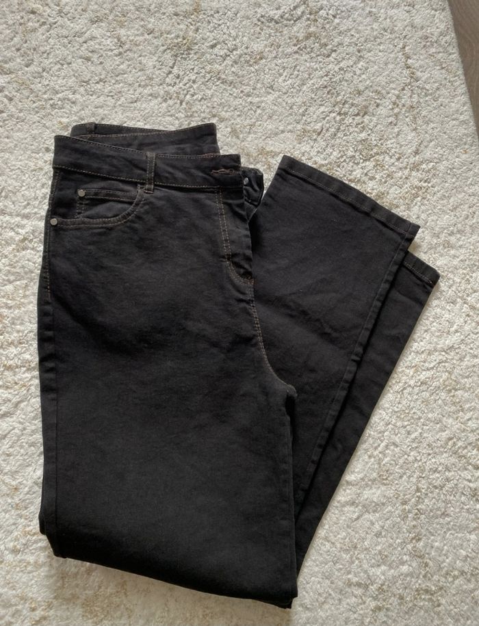 Jean noir femme XL 🐈‍⬛
