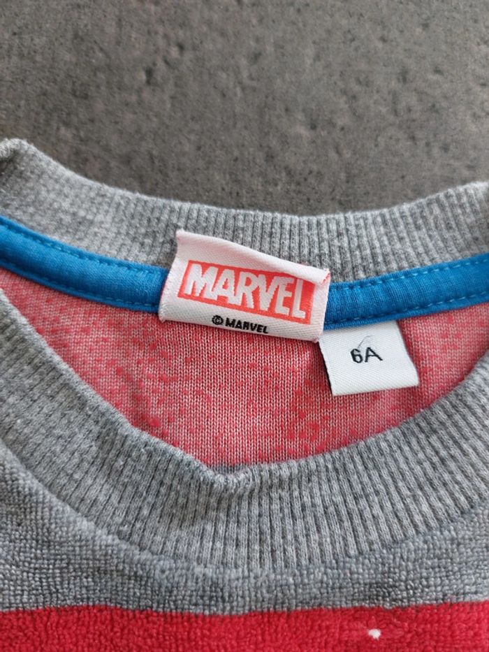 Pull de pyjama hiver Spiderman garçon - photo numéro 4