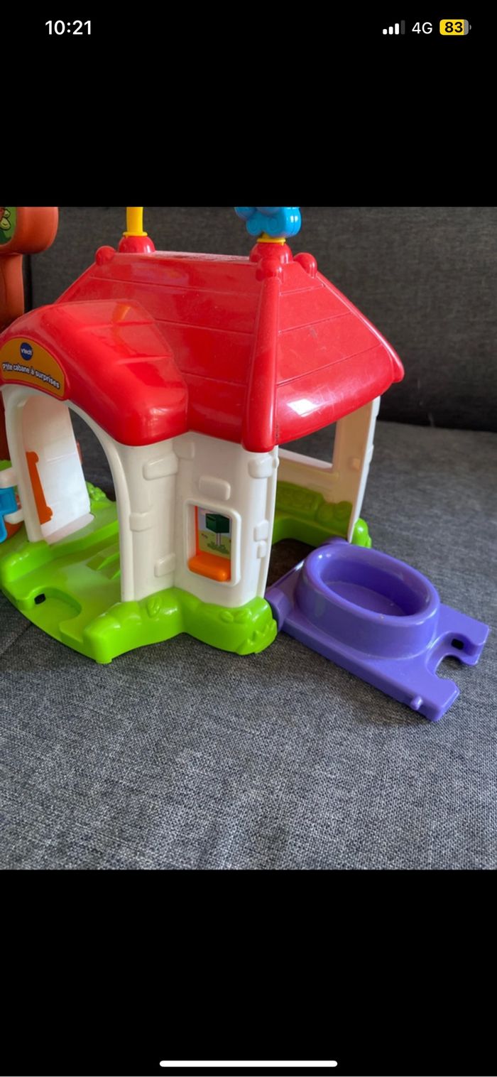 P’tite cabane à surprise tut tut bolides Vtech - photo numéro 5