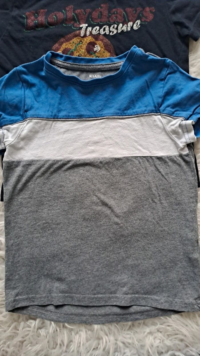Lot 2 Tee-shirt manches courtes kiabi 5ans - photo numéro 2
