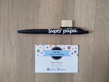 Stylo noir super papa encre noire