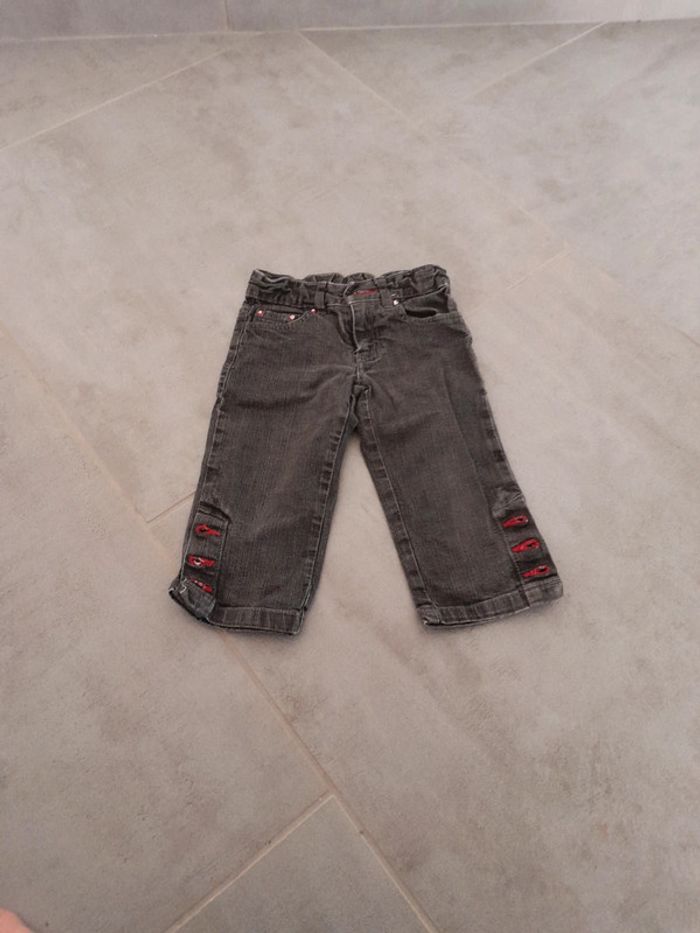 Jeans pantacourt 3 ans