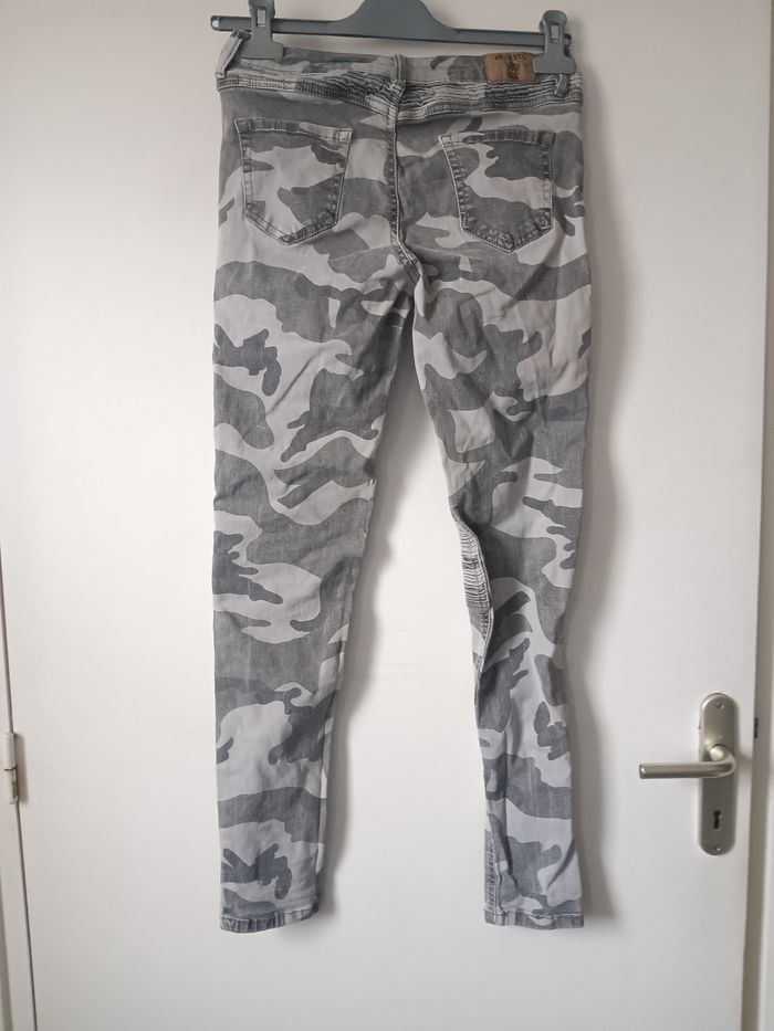 Jean femme  type biker megusto denim taille 38 - photo numéro 2