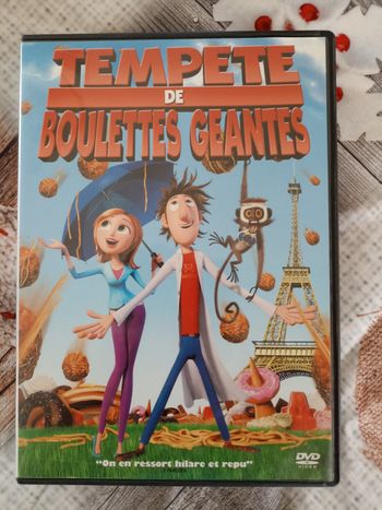 Tempête de boulettes geantes