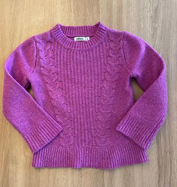 Pull rose 4 ans