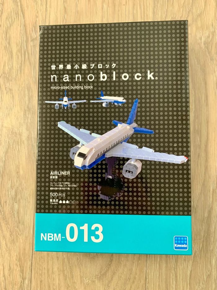 Nanoblock Avion de ligne NBM-013