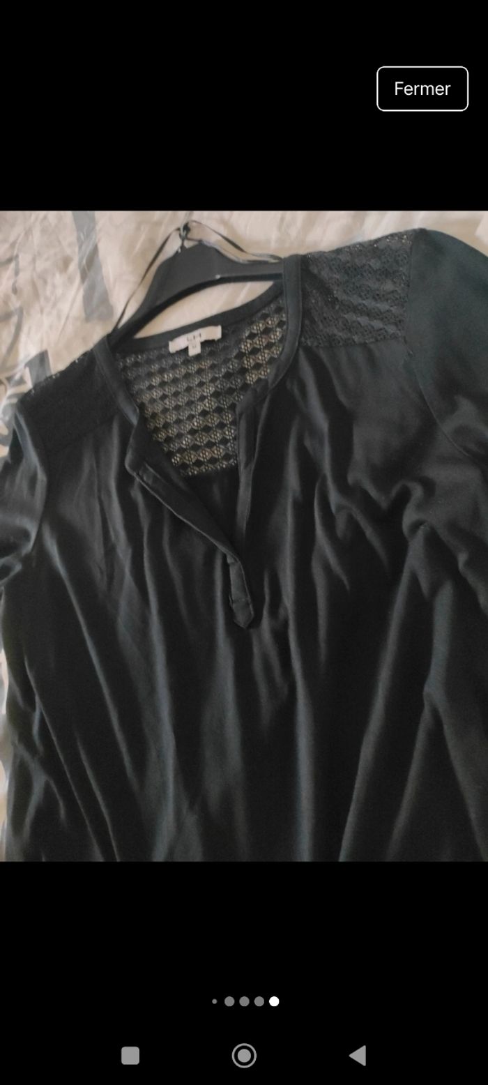 T-shirt Neuf femme taille L La Halle - photo numéro 7