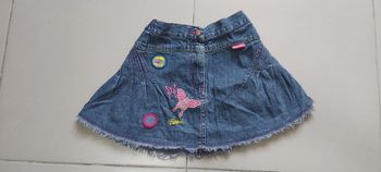 Jupe en jeans Barbie 6 ans