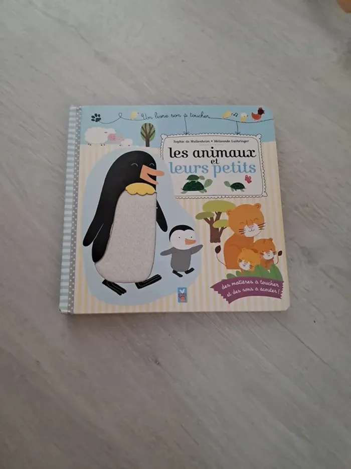 Livre sonore à toucher