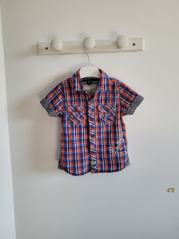 Chemise 2 ans terre de marins manches courtes