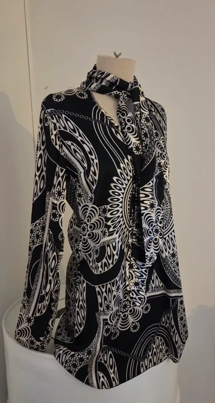 Tunique robe Estasy satinée - photo numéro 3
