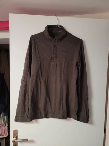 Polo manche longue homme taille L