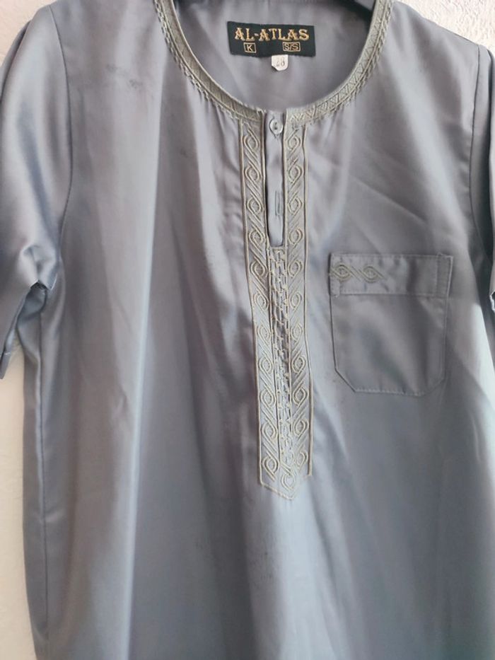 Qamis garçon djellaba - Taille 28 - photo numéro 4