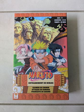 Jeu Naruto entrainement de ninjas