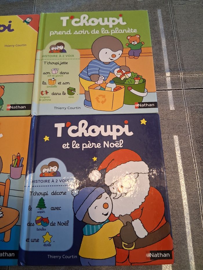 Lot de 4 livres tchoupi - photo numéro 2