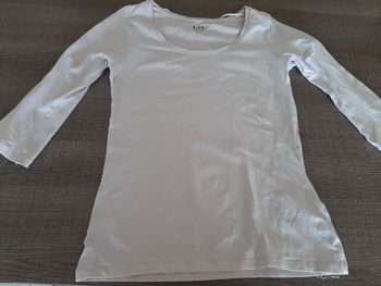 Tee-shirt manches 3/4 taille xs