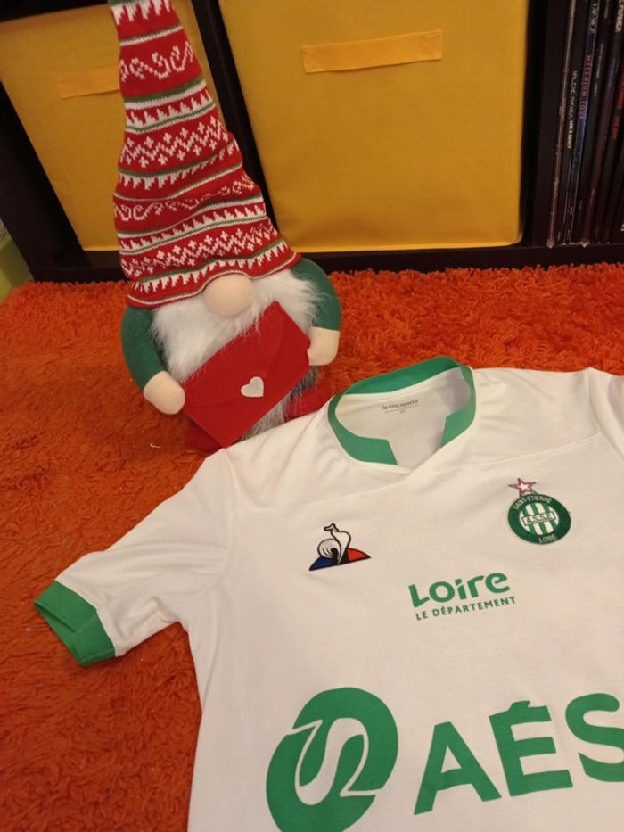 🎅🎅 Tee-shirt de l'ASSE avec ancien logo XS