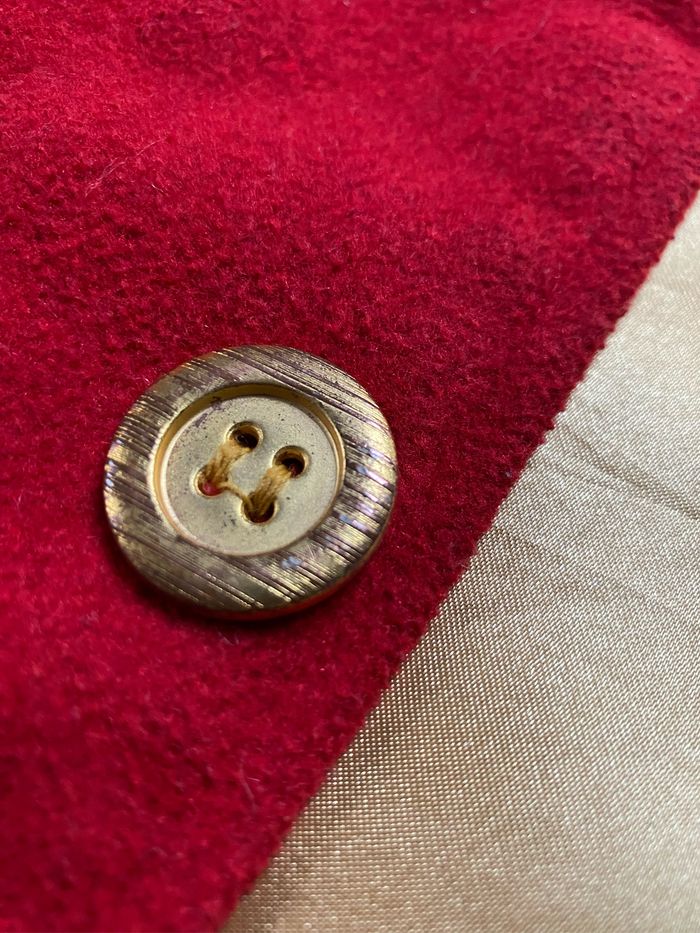 Manteau rouge et doré fourrure panthère 3 ans Penelope Mack LTD - photo numéro 7