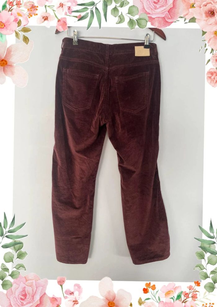 Pantalon velours femme violet foncé - Brax 💜 - photo numéro 5