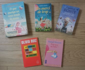5 romans Carène Ponte Olivia Ruiz Sinéad Moriarty